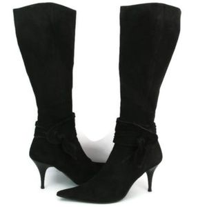 Gucinari Women's Black Mid Calf Boots Size EU 38